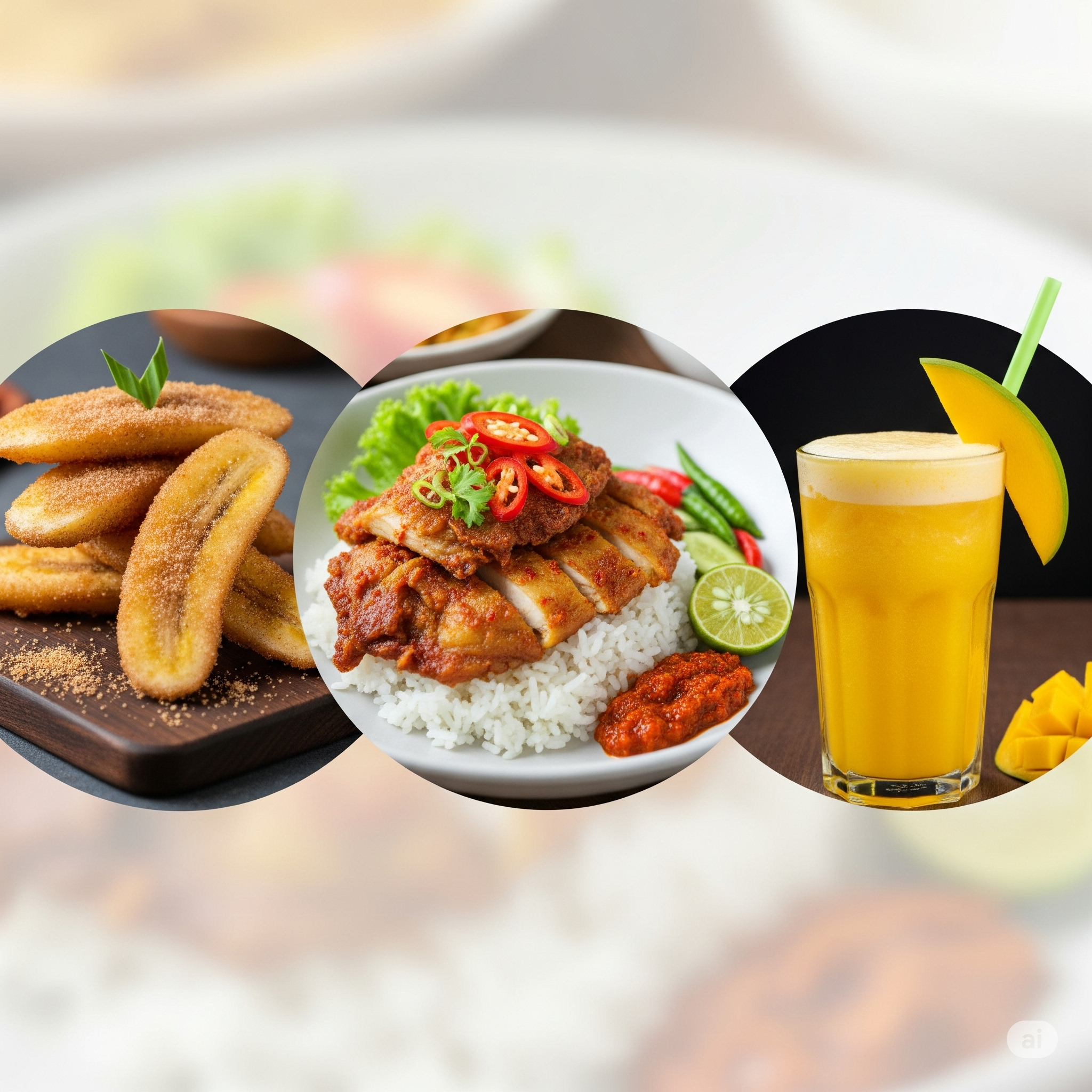 Menu Terassa SoMa Citywalk, makanan rooftop Palembang, minuman segar