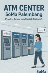 ATM Center SoMa Palembang, ATM lengkap Palembang