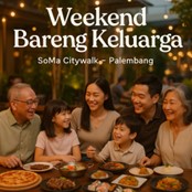Kuliner keluarga SoMa Palembang, weekend bareng keluarga, tempat makan keluarga di Palembang